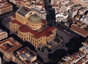 Teatro Massimo dall&#039;alto, Palermo